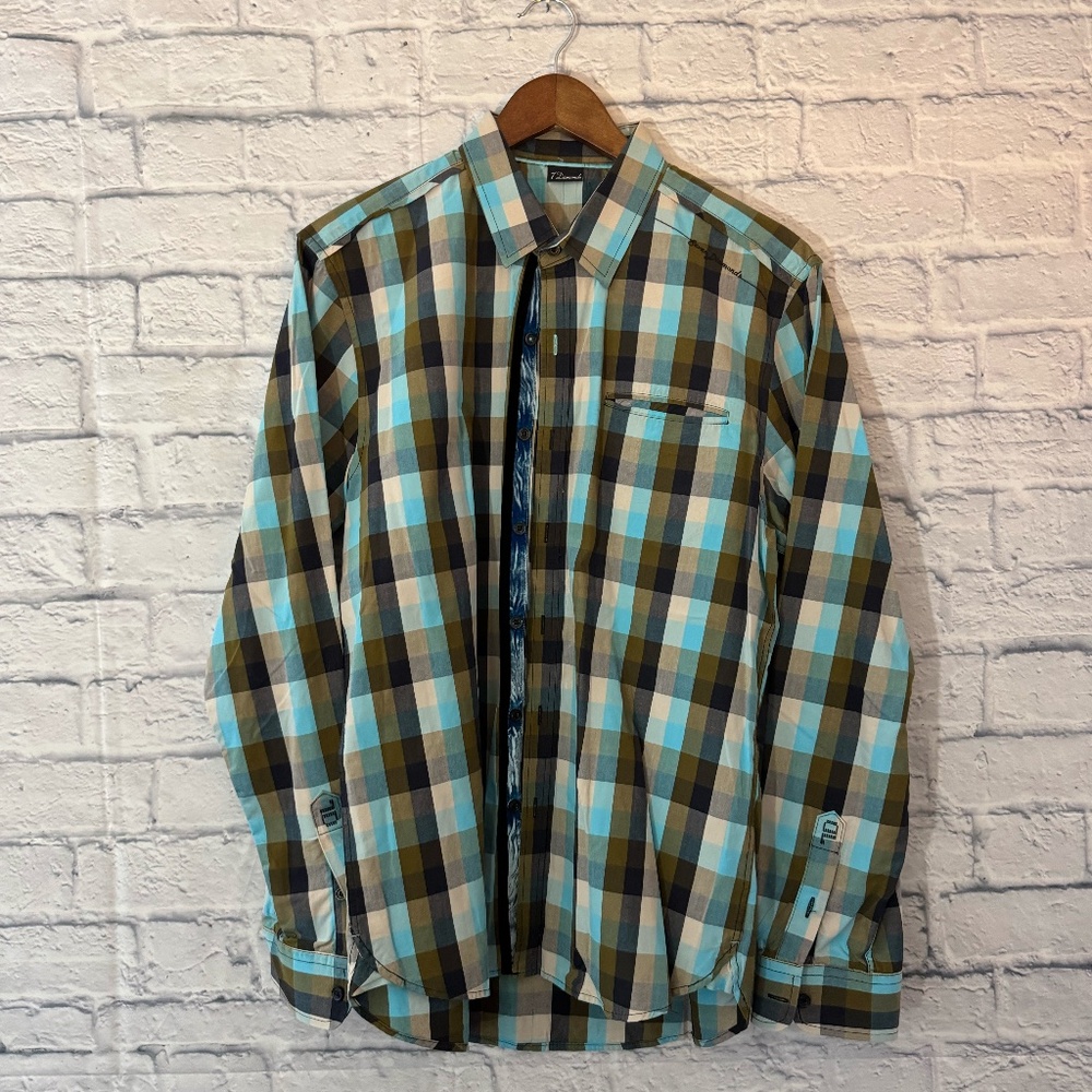 Men's 7 Diamonds Button Down Shirt